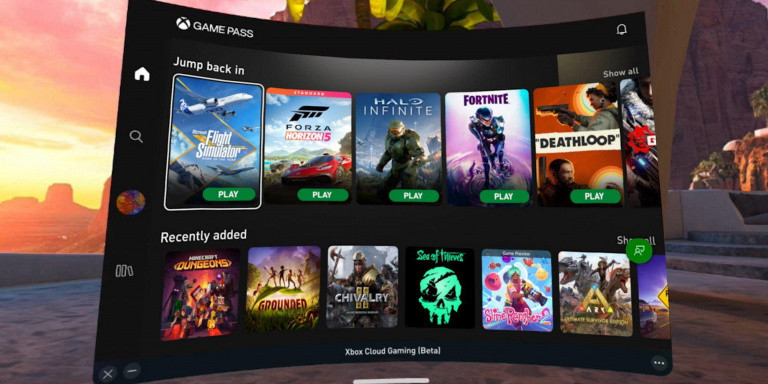 Xbox Game Pass: el servicio llega a los cascos de realidad virtual Meta Quest, primeras noticias Xbox Game Pass: el servicio se incluirá en los auriculares Meta Quest VR, primeras noticias