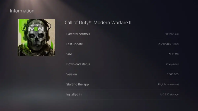 Call of Duty Modern Warfare 2: El ridículo tamaño del juego en el disco irrita a los jugadores Call of Duty Modern Warfare 2: El ridículo tamaño del juego en disco irrita a los jugadores