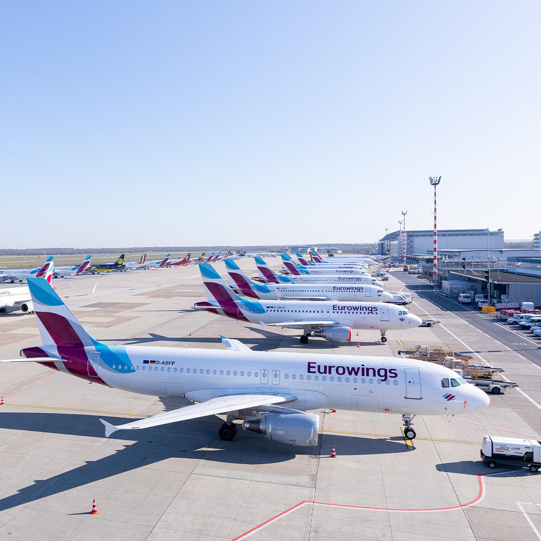 Los empleados de Eurowings, la división de bajo coste de Lufthansa, estarán en huelga durante tres días. La aerolínea también opera vuelos desde Rumanía
