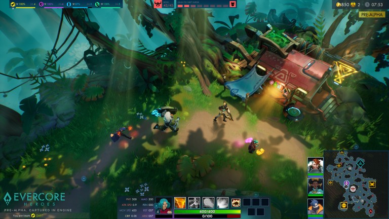 Los veteranos de League of Legends (Riot Games) y Diablo (Activision Blizzard) anuncian Evercore Heroes, un juego multijugador sin igual