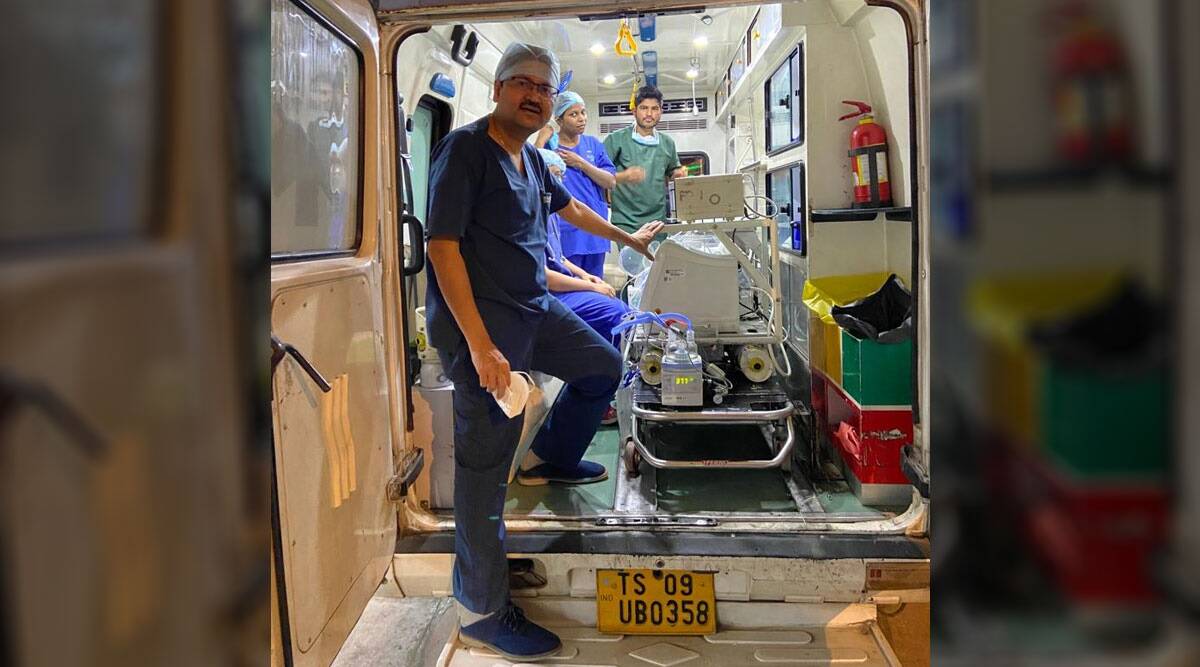 Un hospital de Hyderabad salva la vida de un bebé con «ventilación de alta frecuencia» en una ambulancia; sepa más