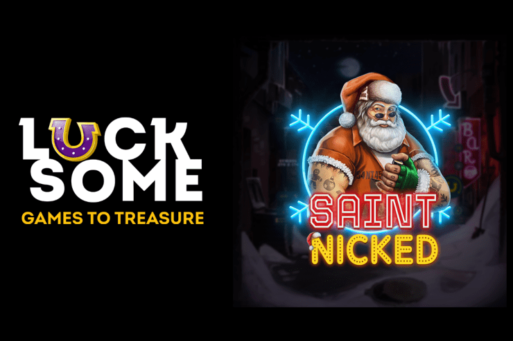 Es una natividad traviesa en Saint Nicked™ de Lucksome