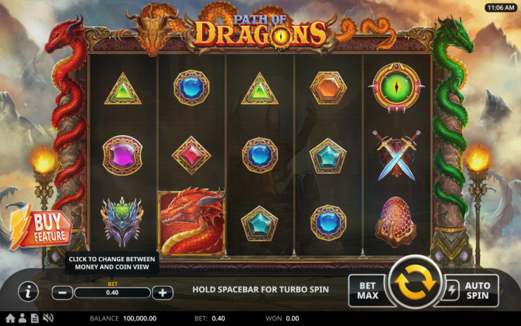 Swintt sube la temperatura con la nueva y abrasadora tragaperras Path of Dragons