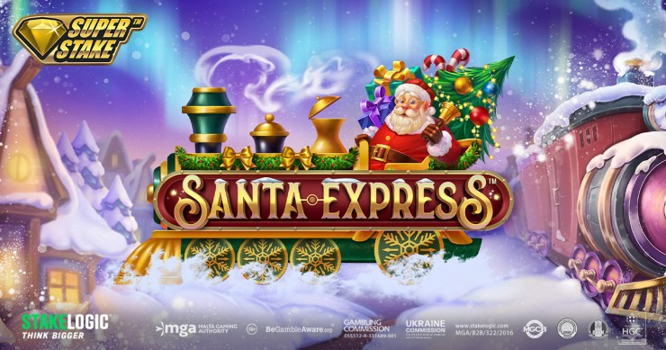 Entra en el espíritu navideño con Santa Express de Stakelogic