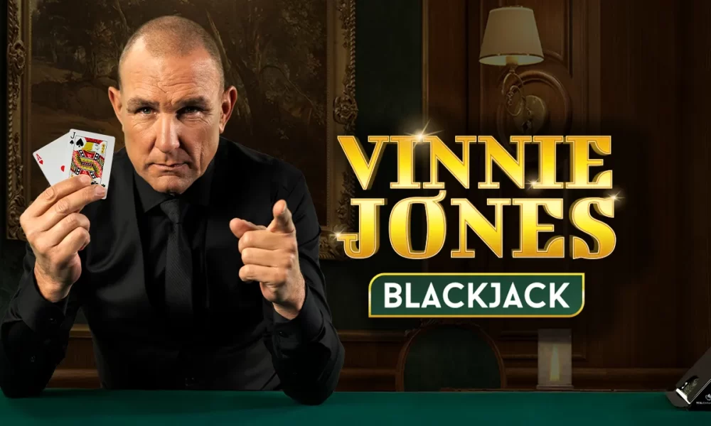 El lanzamiento del Blackjack de Vinnie Jones es la primera vez en la industria El lanzamiento del Blackjack de Vinnie Jones es la primera vez en la industria