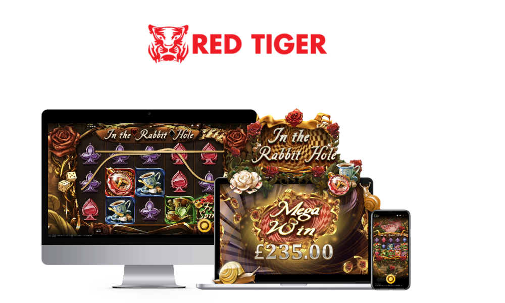 In the Rabbit Hole de Red Tiger lleva a los jugadores a una nueva y fabulosa aventura en un mundo mágico