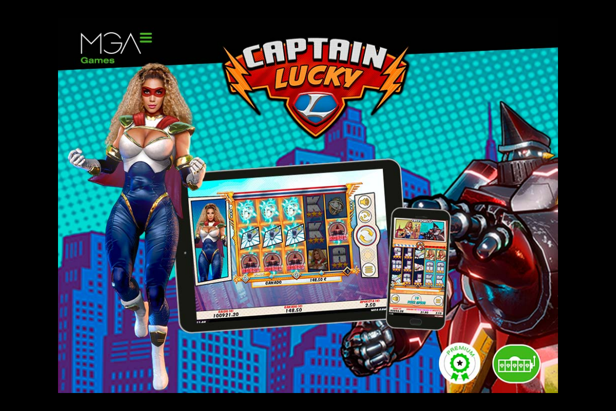 ¡Captain Lucky, el juego de tragaperras de MGA Games que está fuera de este mundo!