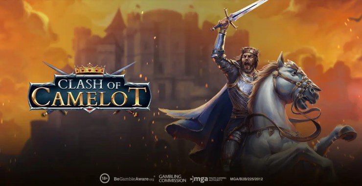 Ponte la armadura en Clash of Camelot de Play'n GO