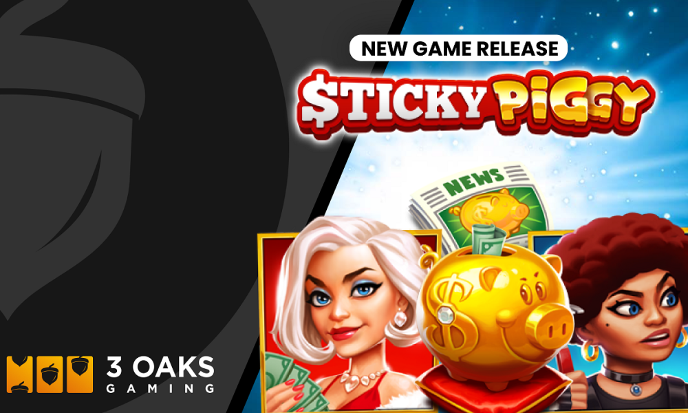 Rompe la banca en el último lanzamiento de 3 Oaks Gaming, Sticky Piggy