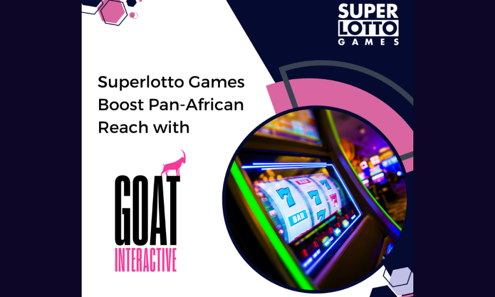 Superlotto Games aumenta su alcance panafricano con GOAT Interactive