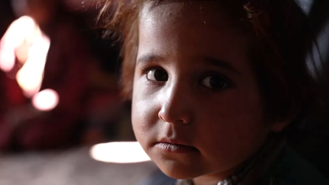 Nazia, la niña de cuatro años que fue vendida / Crédito de la foto: BBC
