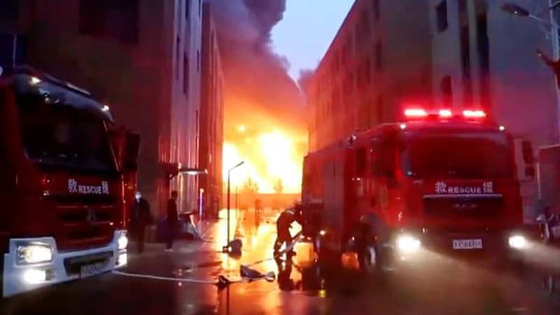 VIDEO | Devastador incendio en China. ¡36 personas quemadas vivas en una fábrica! VIDEO | Devastador incendio en China. ¡36 personas quemadas vivas en una fábrica!