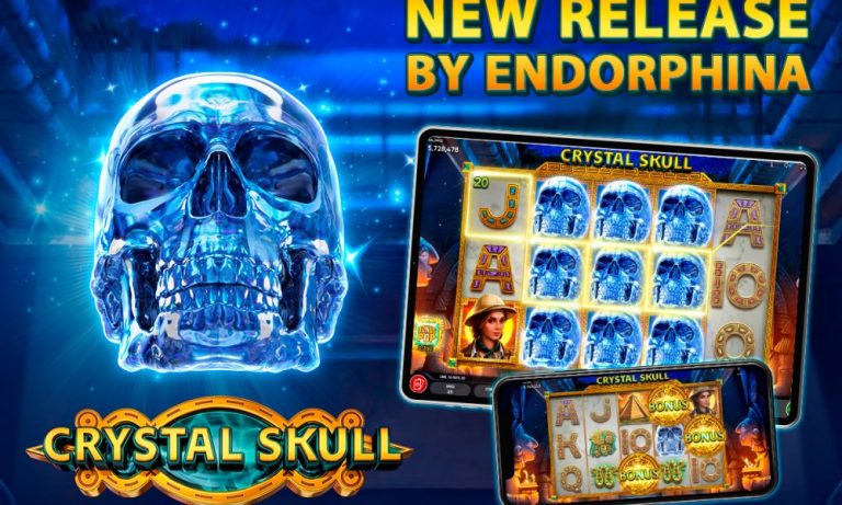 ¡Endorphina lanza su nueva tragamonedas de aventura Crystal Skull!