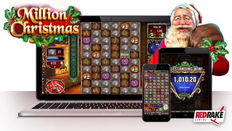 La Navidad llega a Red Rake Gaming con el estreno de ¡MILLION CHRISTMAS!