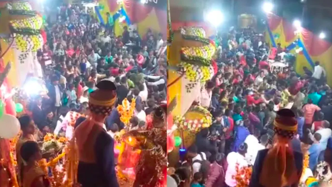 VIDEO | Boda con escándalo. Los invitados se liaron a puñetazos durante la ceremonia religiosa