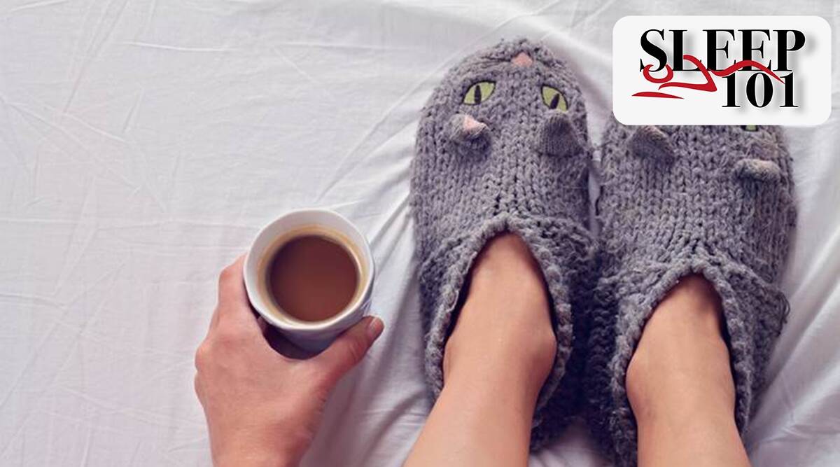 ¿Es saludable dormir con los calcetines puestos?