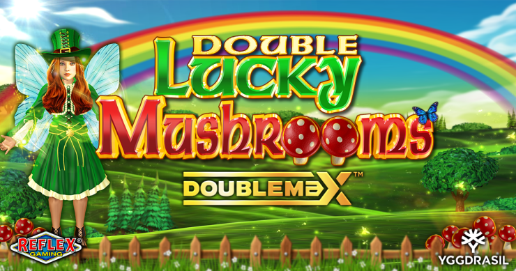 Yggdrasil y Reflex Gaming van en busca de las riquezas del arco iris en Double Lucky Mushrooms DoubleMax™.