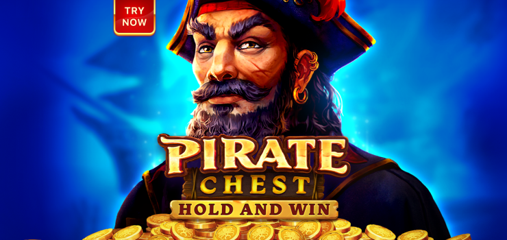 Embárcate en una épica búsqueda del tesoro en Pirate Chest: Hold and Win de Playson.