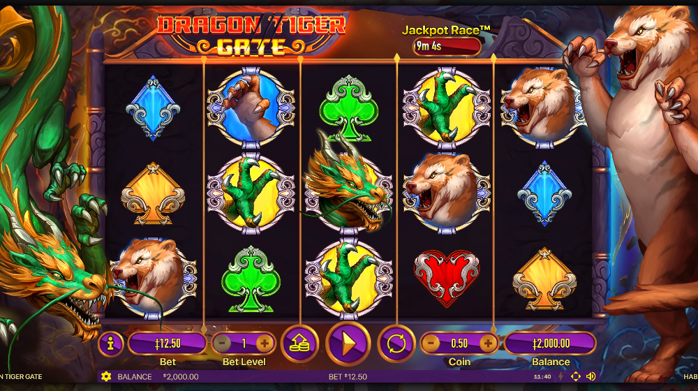 Habanero ve chocar dos bestias con Dragon Tiger Gate Habanero ve chocar dos bestias con Dragon Tiger Gate