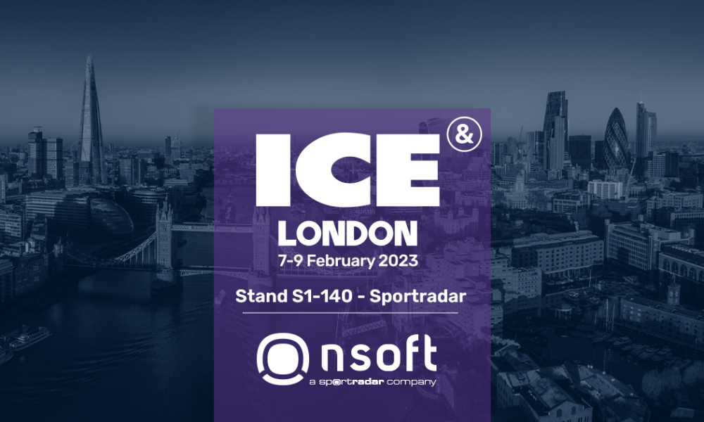 NSoft en ICE Londres 2023 – Encuéntrenos en el stand S1-140 de Sportradar