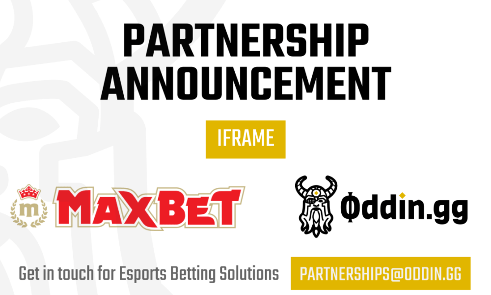 Oddin.gg se asocia con MaxBet y entra en los Balcanes