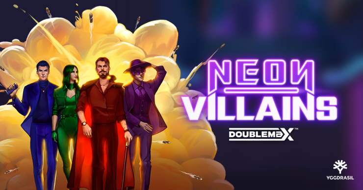 Prepárate para el atraco más audaz del año en el lanzamiento de Yggdrasil Neon Villains DoubleMax™.