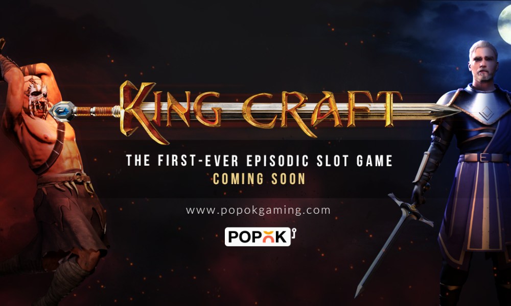 PopOK Gaming presenta KingCraft: Una tragaperras episódica con una historia envolvente