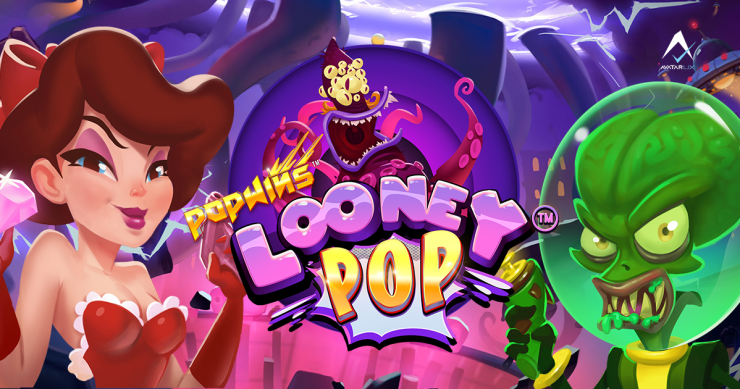 AvatarUX introduce una mecánica totalmente nueva y brillantes personajes nuevos en su última tragamonedas LooneyPop™.