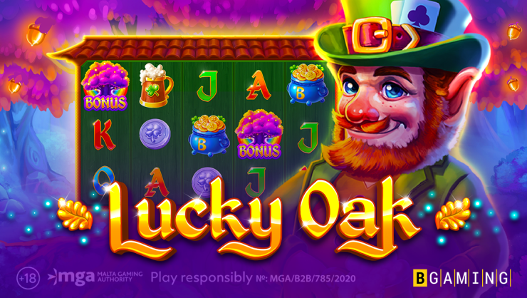 La caza del duende de San Patricio comienza con Lucky Oak de BGaming.