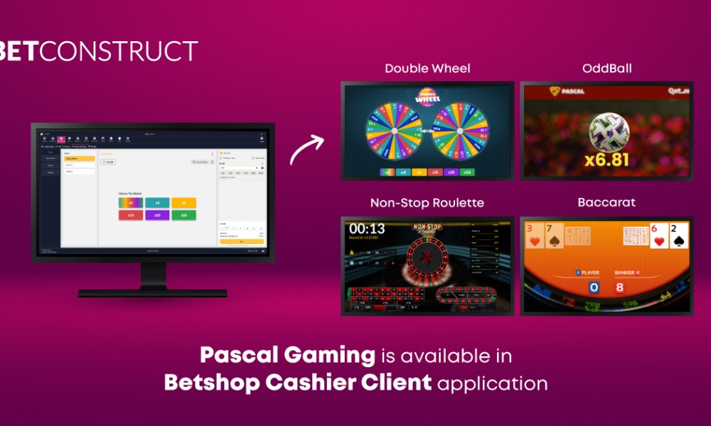 Integración de Pascal Gaming en el cajero de Betshop