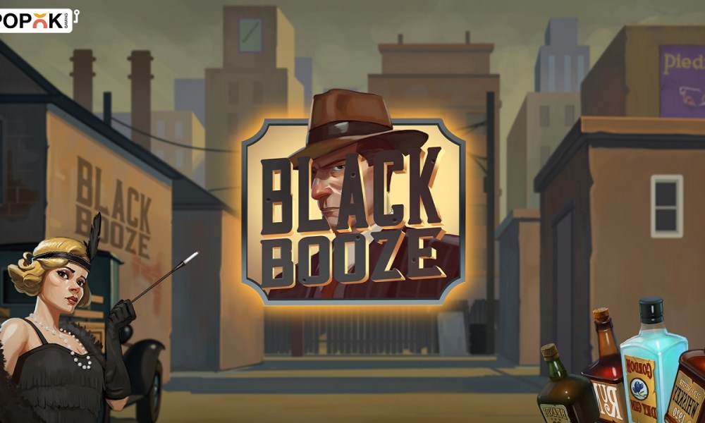 PopOK Gaming lanza su nueva tragaperras Black Booze, inspirada en los locos años 20