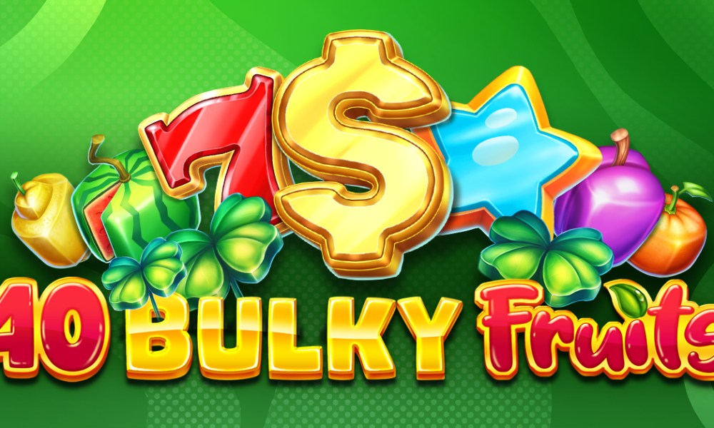 Una mezcla de jugosas ganancias en la nueva video slot de Amusnet, 40 Bulky Fruits