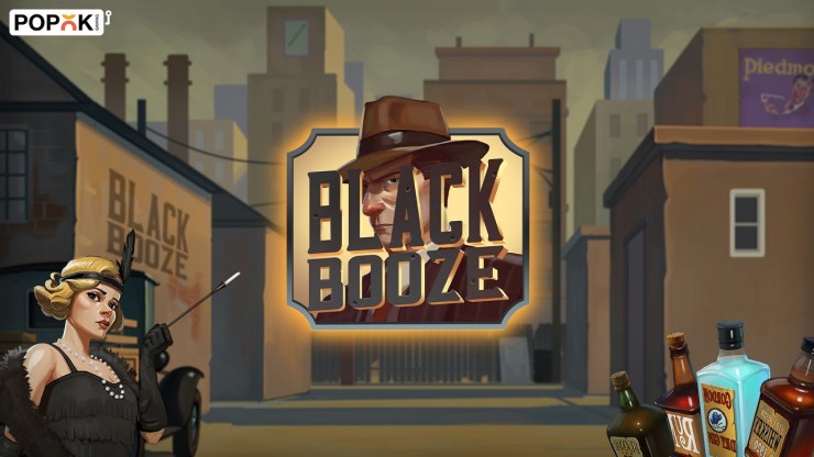 PopOK Gaming lanza su nueva Video Slot Black Booze inspirada en los locos años 20