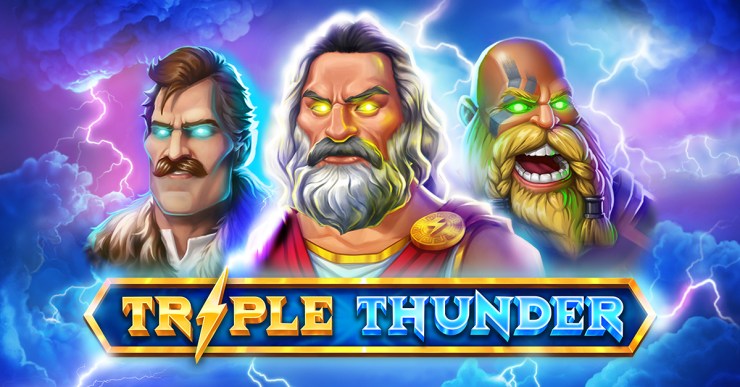 Zeus, Perun y Thor sacuden el cielo y los rodillos en el nuevo lanzamiento de Tom Horn, Triple Thunder.