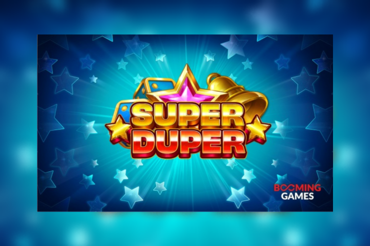 Gira los rodillos y disfruta de fantásticas funciones en el nuevo lanzamiento de Booming Games, ¡Super Duper!