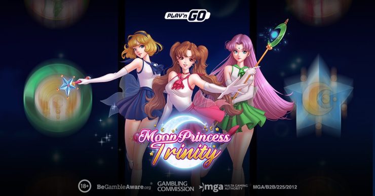 Play'n GO crea magia lunar en Moon Princess Trinity