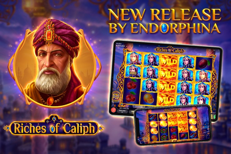 Endorphina lanza su nueva tragaperras - ¡Riches of Caliph!