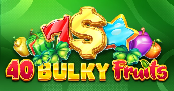 Una mezcla de jugosas ganancias en la nueva video slot de Amusnet, 40 Bulky Fruits