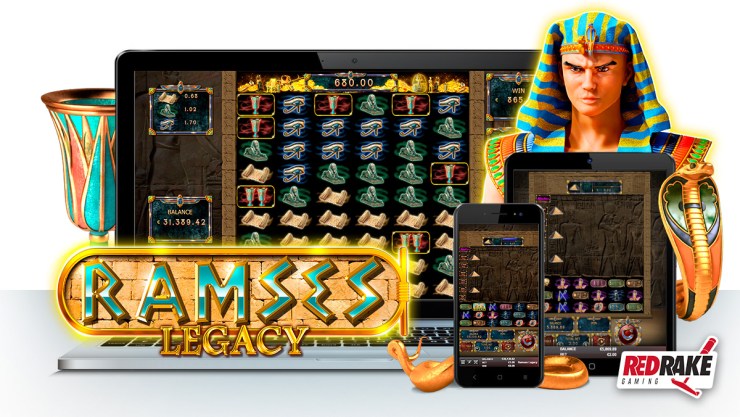 Red Rake Gaming vuelve a Egipto con el lanzamiento de una nueva video slot: Ramses Legacy