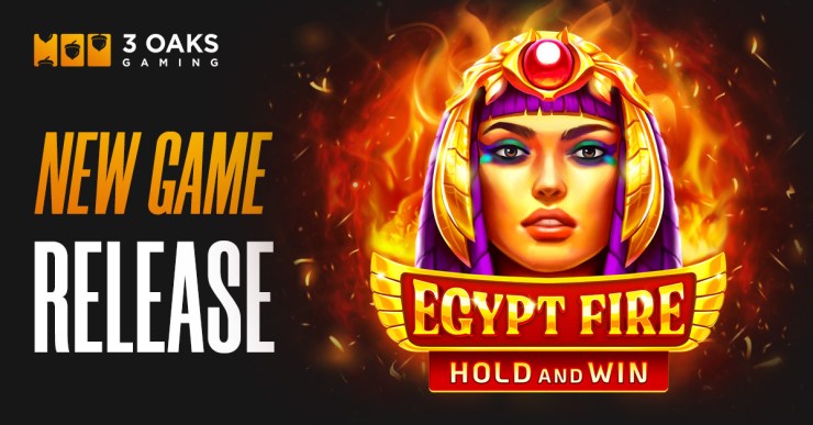 El exclusivo juego de bonificación es el protagonista de Egypt Fire: Hold and Win de 3 Oaks Gaming.