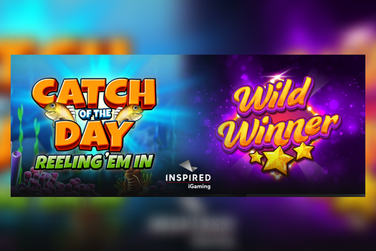 Inspired lanza 2 nuevos juegos de primavera: Catch of the Day Reeling 'Em In™ y Wild Winner™.