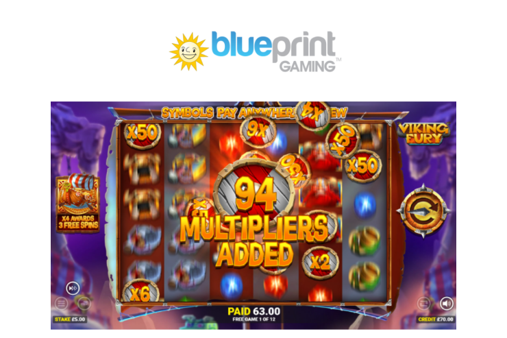 Blueprint Gaming zarpa en busca de racimos de victorias en Viking Fury™ Spinfinity™.