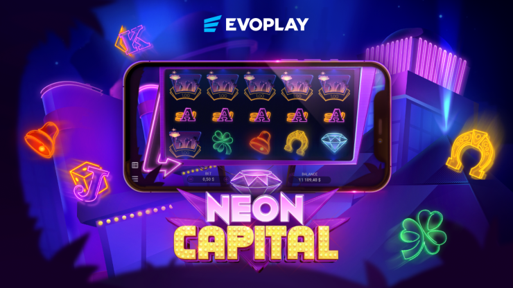Evoplay ilumina el Strip de Las Vegas con su nuevo lanzamiento Neon Capital