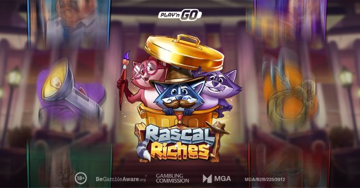 Play'n GO recluta algunos mapaches radicales para Rascal Riches