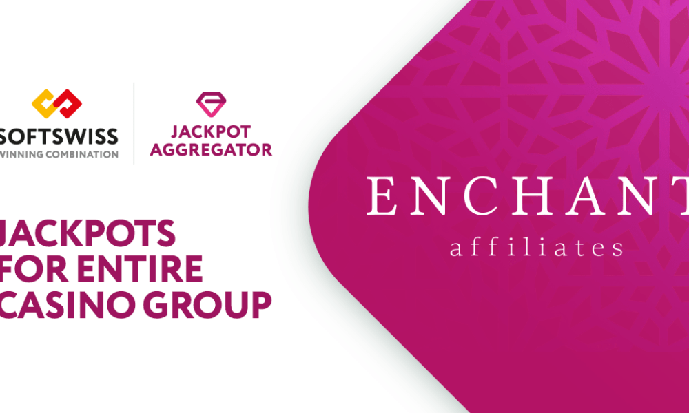 El agregador de Jackpots SOFTSWISS impulsa el crecimiento de los afiliados de Enchant