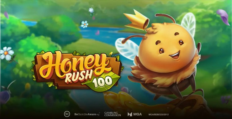 Play'n GO se pone pegajoso en la nueva y salvaje tragamonedas de cuadrícula Honey Rush 100