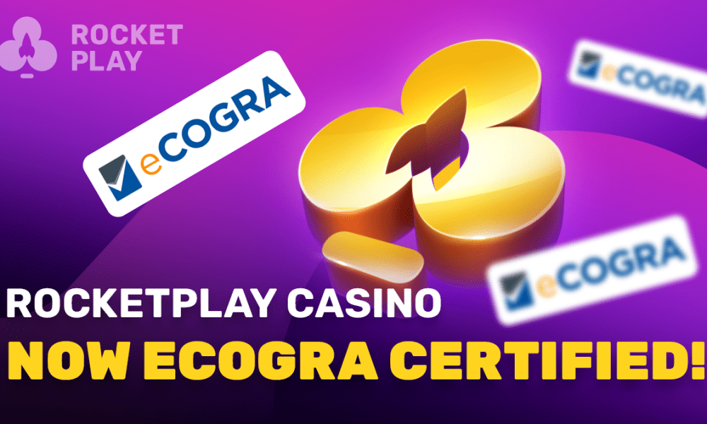 RocketPlay tiene el honor de recibir el certificado eCogra