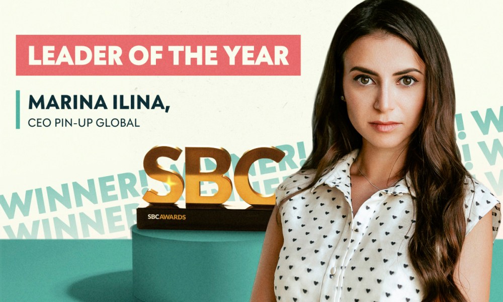 Marina Ilina, CEO de PIN-UP Global, es la líder del año según los SBC Awards 2023