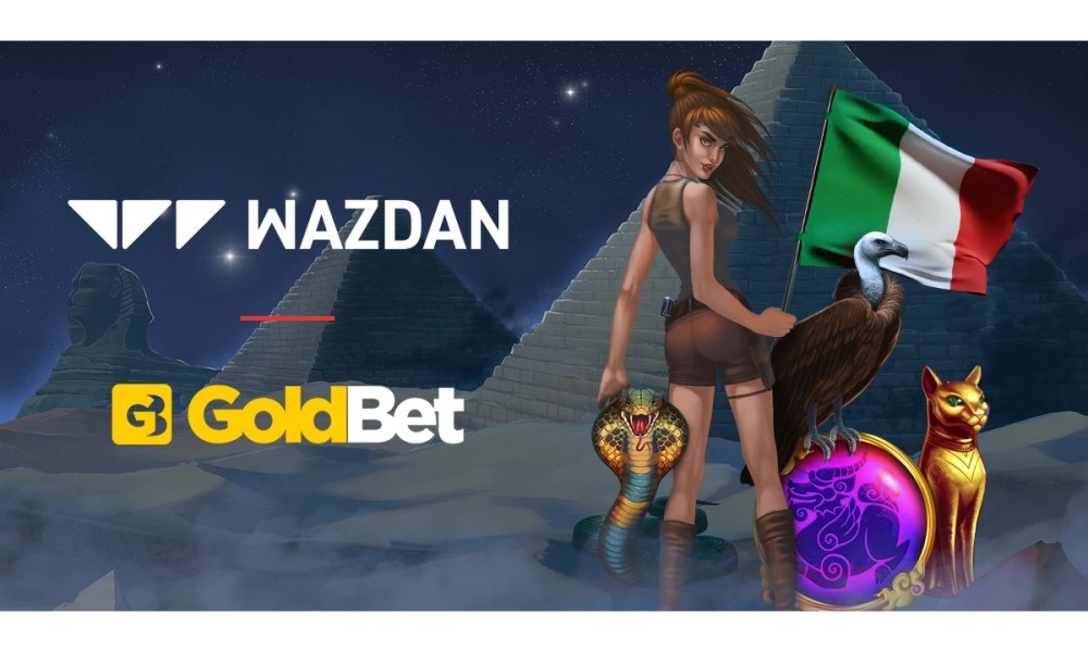 Wazdan mejora la experiencia de juego en Italia gracias a su asociación con Goldbet.it